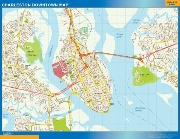 Carte Charleston Downtown