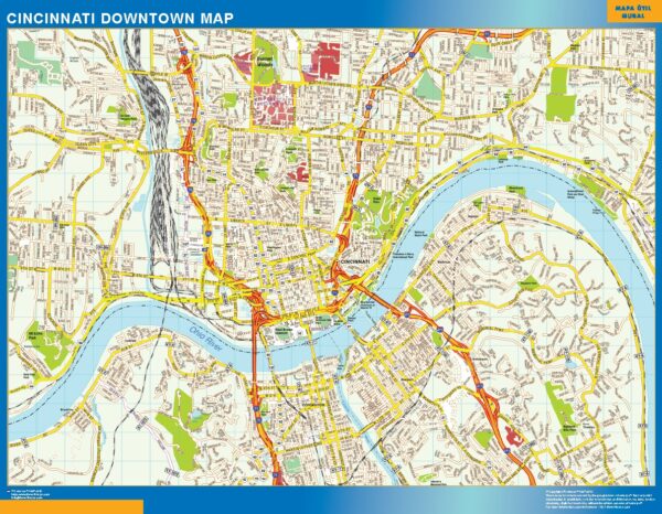 Carte Cincinnati Downtown