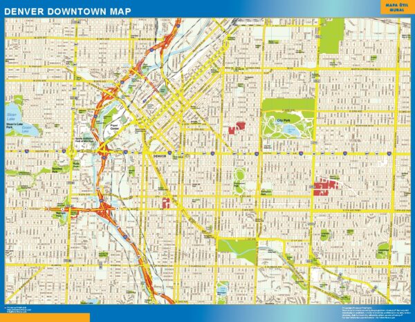 Carte Denver Downtown