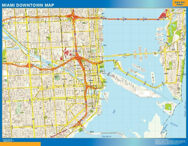 Carte Miami Downtown