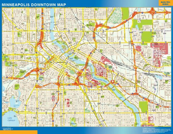 Carte Minneapolis Downtown