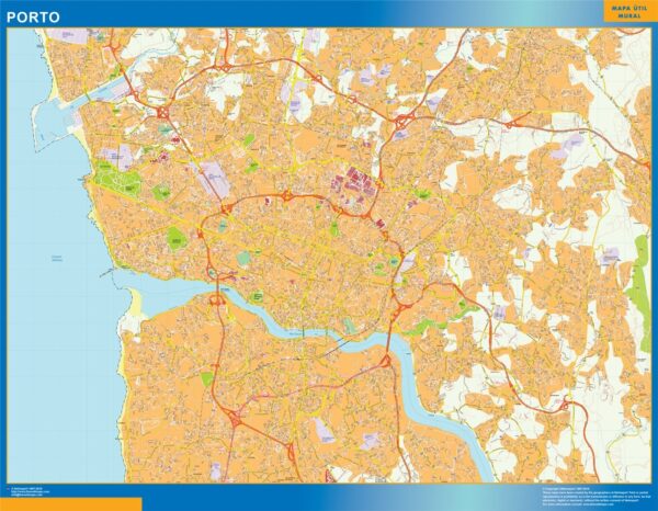 Carte Porto Plastifiée
