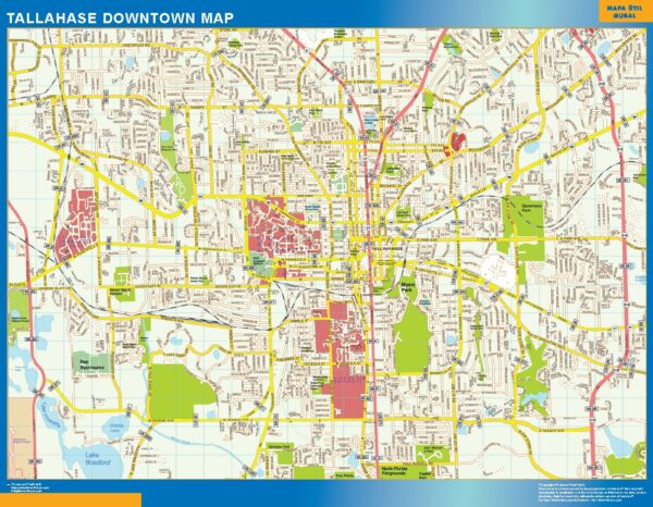 Carte Tallahase Downtown