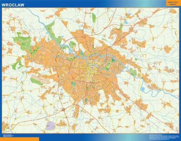 Carte Wroclaw Pologne