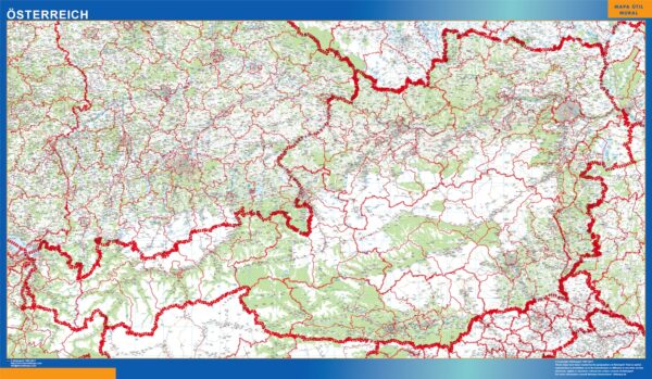 Carte Plastifiée Autriche