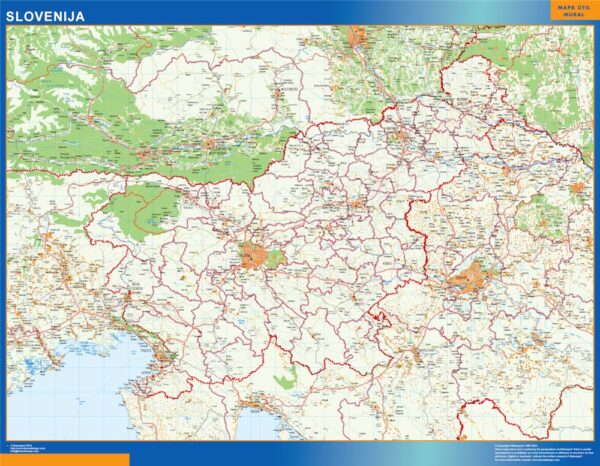 Carte Plastifiée Eslovenie