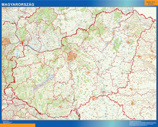 Carte Plastifiée Hongrie