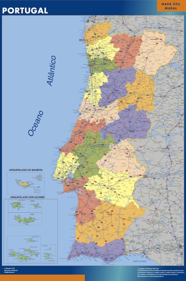 Carte Plastifiée Portugal