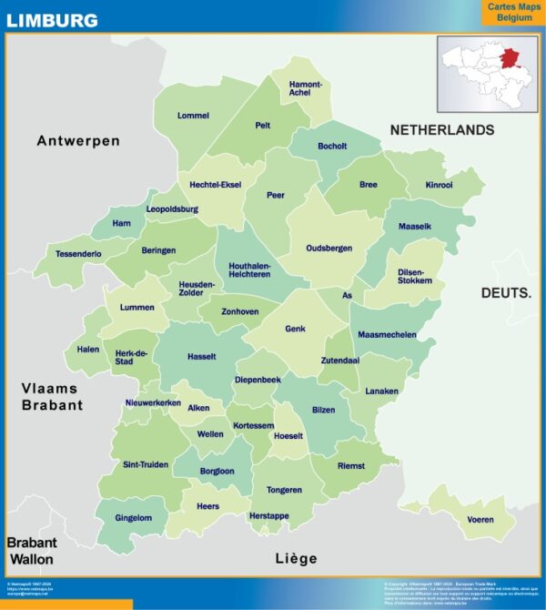 Limburg Communes
