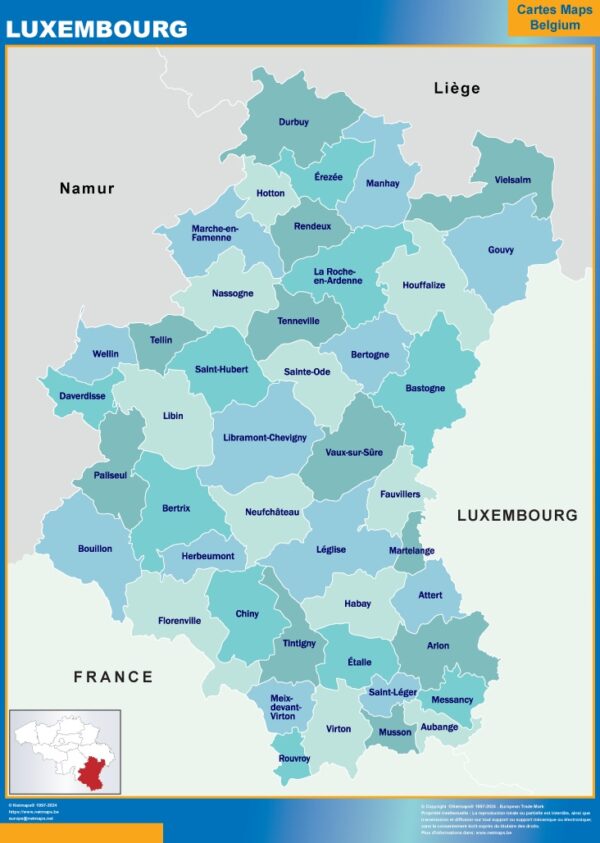 Luxembourg Communes