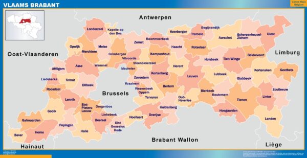 Vlaams Brabant Communes