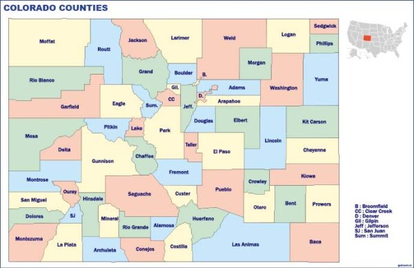 Colorado Counties
