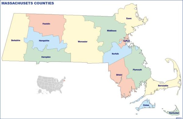 Massachusetts Counties