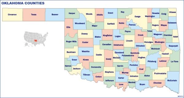 Oklahoma Counties