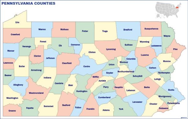 Pennsylvania Counties