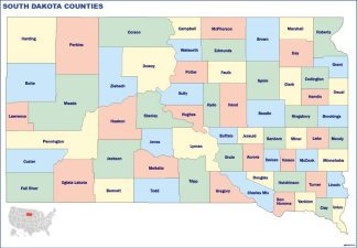 South Dakota counties