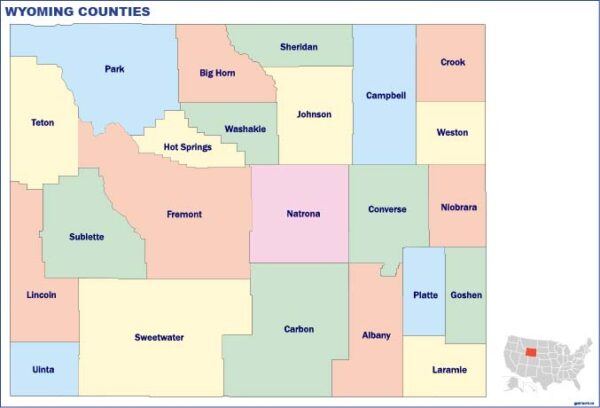 Wyoming Counties